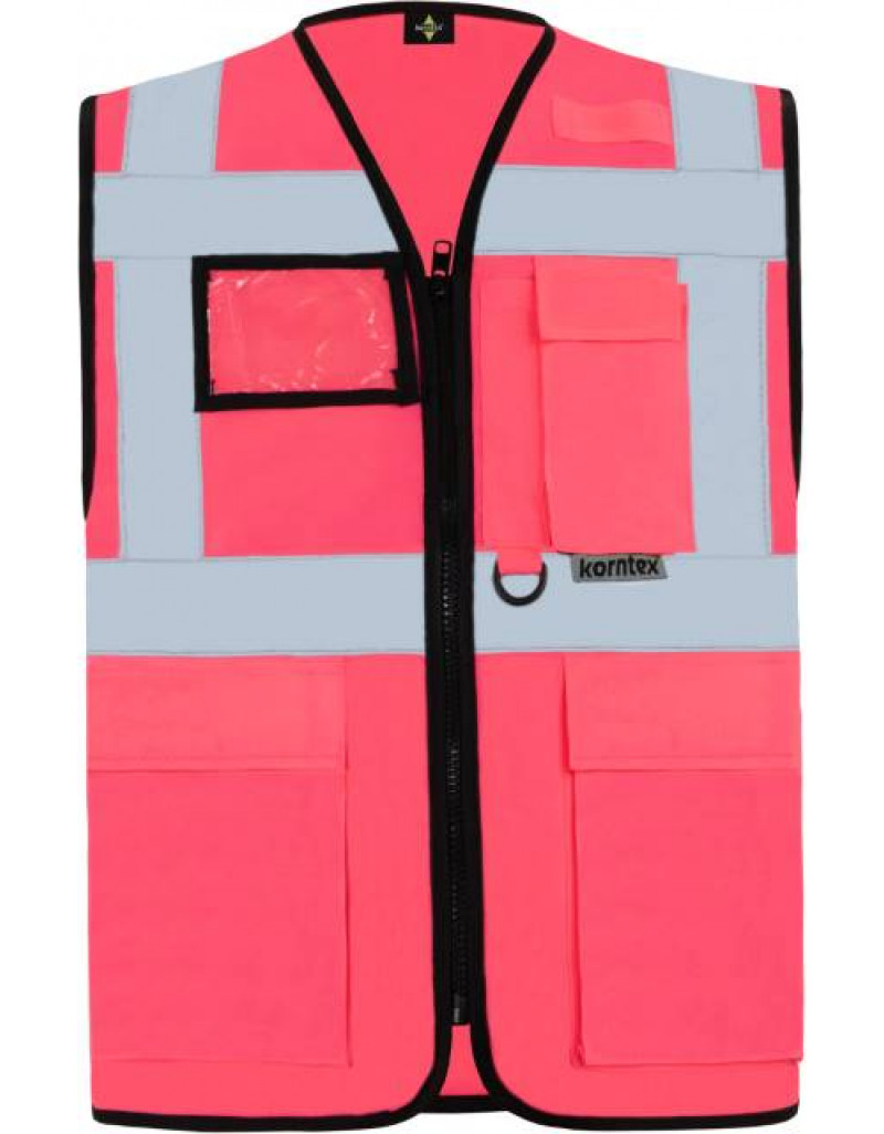 Vestă de lucru multifuncțională cu buzunare